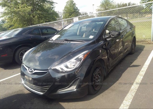 из сша 2016 HYUNDAI ELANTRA 5NPDH4AE1GH711294