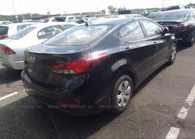 цена в сша 2016 HYUNDAI ELANTRA 5NPDH4AE1GH711294
