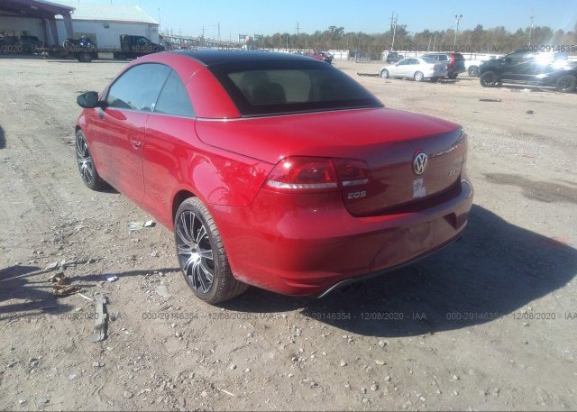 купить 2012 VOLKSWAGEN EOS WVWBW7AH8CV003949