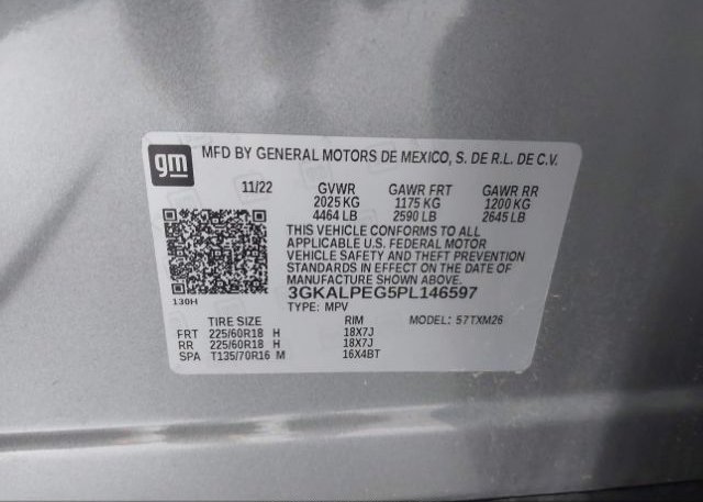 2023 GMC TERRAIN(VIN: 3GKALPEG5PL146597
