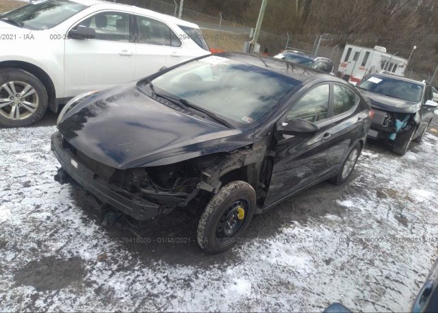 из сша 2012 HYUNDAI ELANTRA KMHDH4AE2CU217859