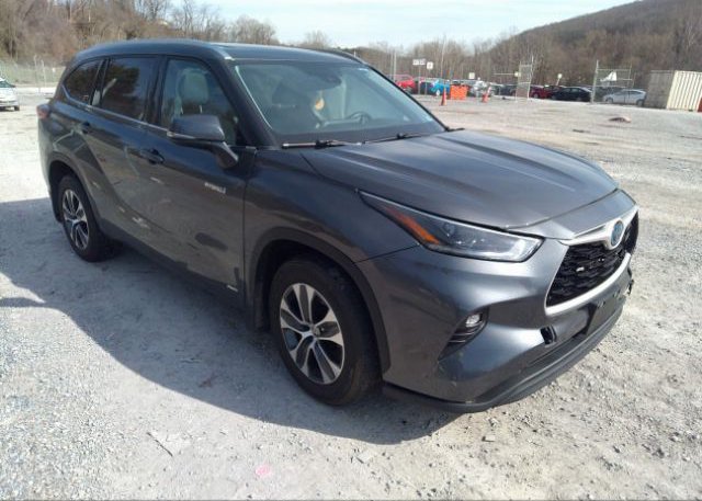 2021 TOYOTA HIGHLANDER (VIN: 5TDHBRCH5MS025210)