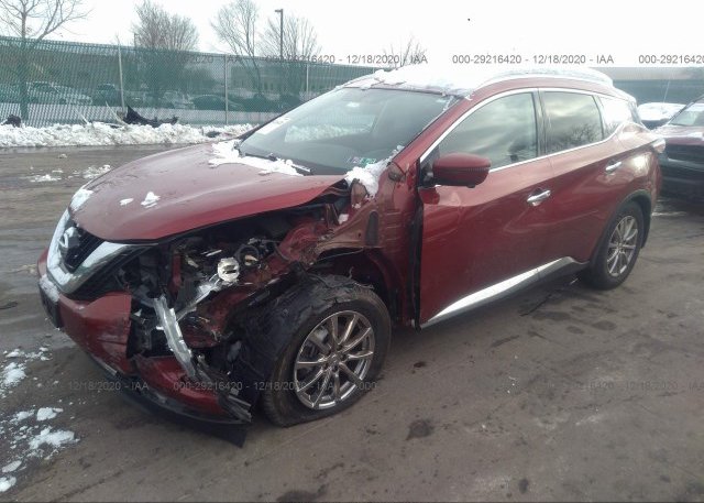 из сша 2017 NISSAN MURANO 5N1AZ2MH7HN111547