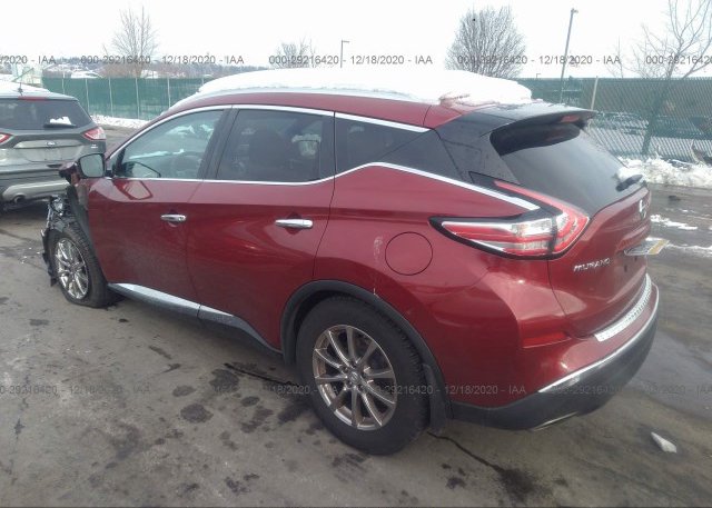 купить 2017 NISSAN MURANO 5N1AZ2MH7HN111547