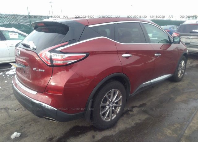 цена в сша 2017 NISSAN MURANO 5N1AZ2MH7HN111547
