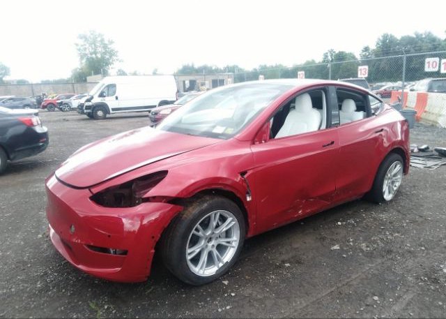 2022 TESLA MODEL Y(VIN: 7SAYGAEEXNF522333