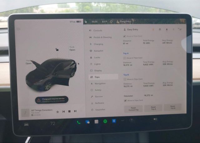 2021 TESLA MODEL Y(VIN: 5YJYGDEE2MF233430