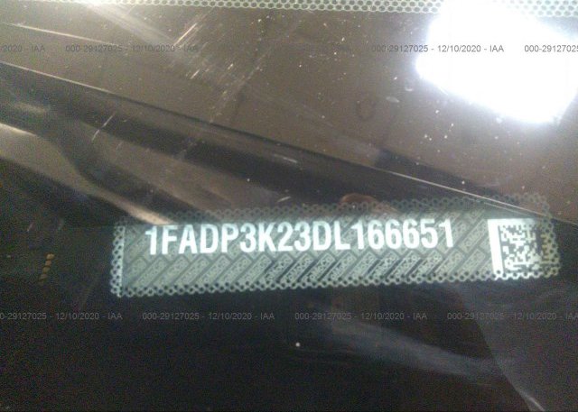 1FADP3K23DL166651 2013 FORD FOCUS