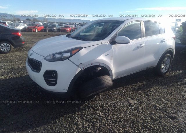 из сша 2017 KIA SPORTAGE KNDPMCAC6H7202910