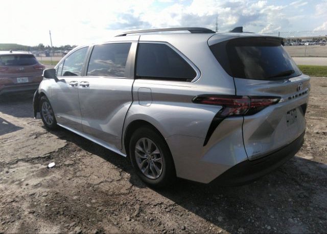 2021 TOYOTA SIENNA(VIN: 5TDBSKFC5MS010042