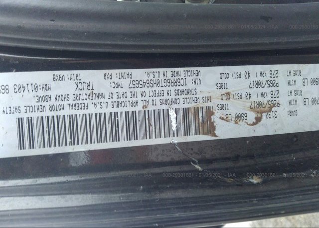 1C6RR6GT0HS645657 2017 RAM 1500