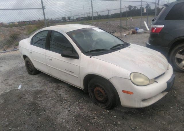 1B3ES46C21D111492 2001 DODGE NEON