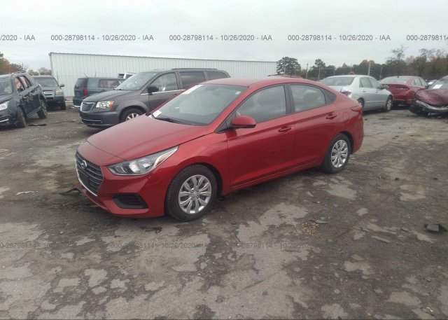 из сша 2018 HYUNDAI ACCENT 3KPC24A36JE017109