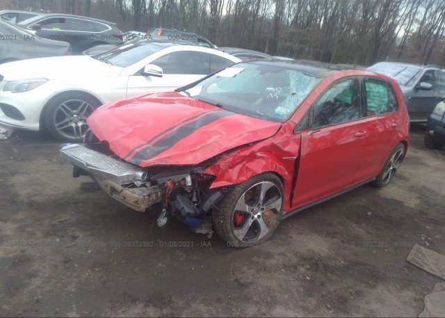 из сша 2015 VOLKSWAGEN GOLF GTI 3VW4T7AU6FM002132