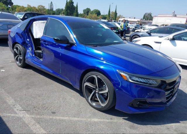 2021 HONDA ACCORD SEDAN (VIN: 1HGCV1F35MA014760)