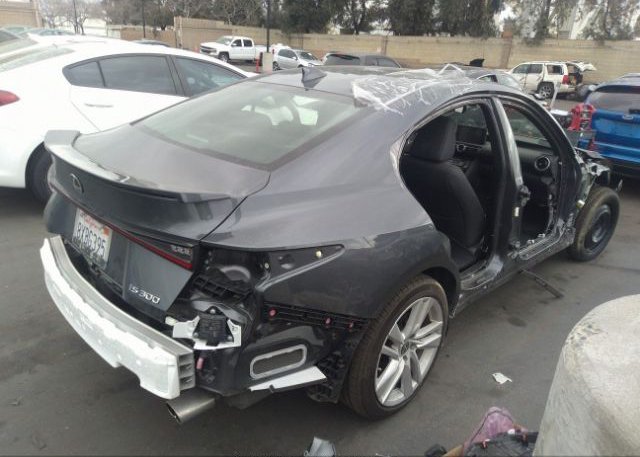 2021 LEXUS IS(VIN: JTHCA1D2XM5115224