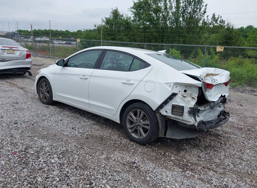 2018 Hyundai Elantra Used VIN 5NPD84LFXJH374380 – front exterior 2018 Hyundai Elantra Used VIN 5NPD84LFXJH374380 – front exterior