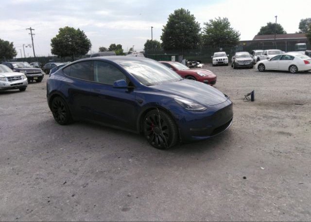 2022 TESLA MODEL Y (VIN: 7SAYGDEF0NF372243)