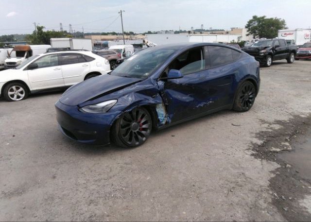 2022 TESLA MODEL Y(VIN: 7SAYGDEF0NF372243