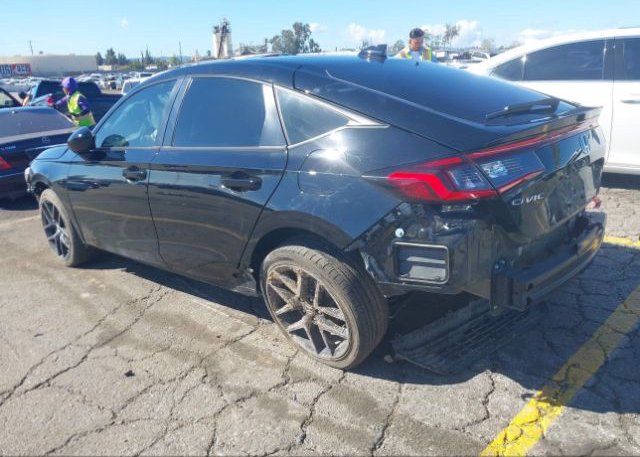 2022 HONDA CIVIC HATCHBACK(VIN: 19XFL2H85NE006544