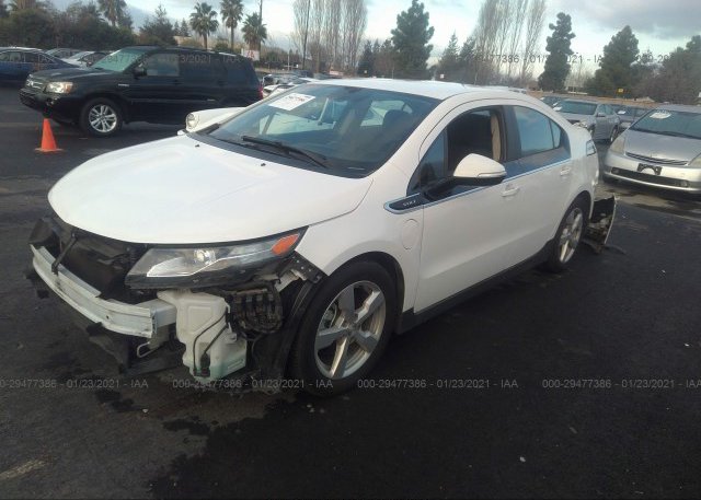 из сша 2014 CHEVROLET VOLT 1G1RE6E43EU155335