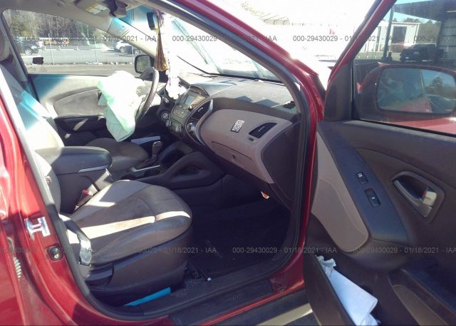 пригнать из сша 2014 HYUNDAI TUCSON KM8JU3AG5EU853401