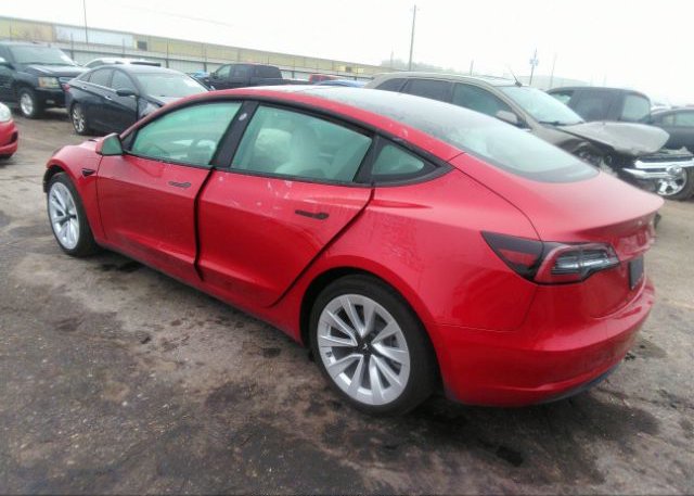 2022 TESLA MODEL 3(VIN: 5YJ3E1EB8NF176561