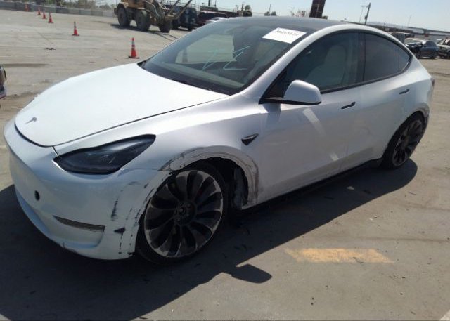 2022 TESLA MODEL Y(VIN: 7SAYGDEF2NF466737