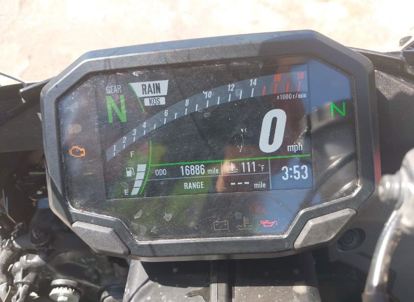 Salvage 2024 KAWASAKI ZX636 K for Sale in TUCSON, AZ - 42516449