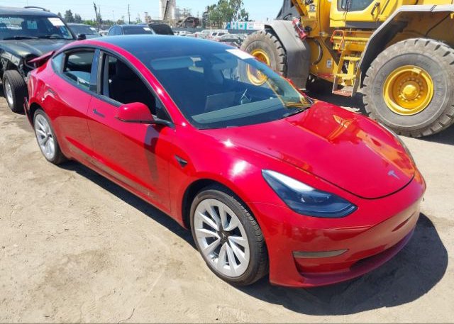 2022 TESLA MODEL 3 (VIN: 5YJ3E1EB4NF156193)