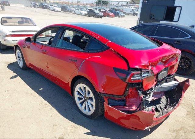 2022 TESLA MODEL 3(VIN: 5YJ3E1EB4NF156193