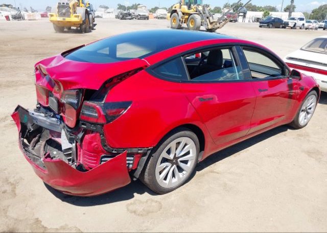 2022 TESLA MODEL 3(VIN: 5YJ3E1EB4NF156193