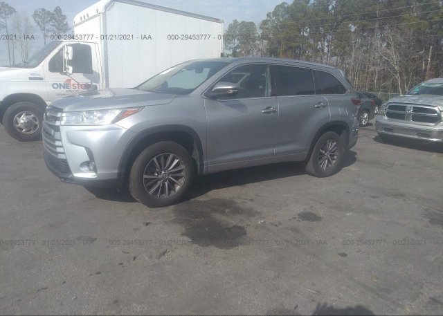 из сша 2018 TOYOTA HIGHLANDER 5TDKZRFH1JS268070