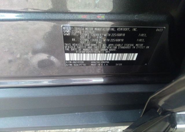 2023 TOYOTA RAV4(VIN: 4T3E6RFV6PU119379