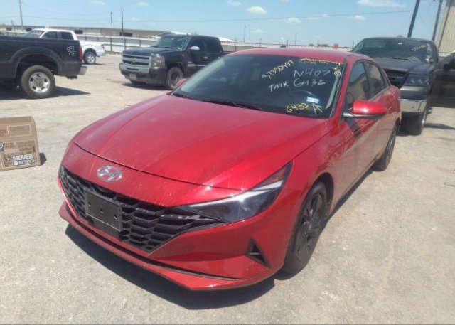 2022 HYUNDAI ELANTRA(VIN: 5NPLS4AG5NH076432