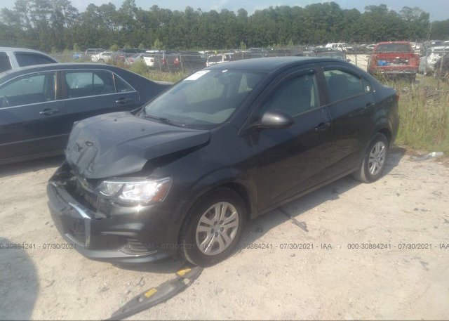2018 CHEVROLET SONIC VIN: 1G1JB5SH0J4114064