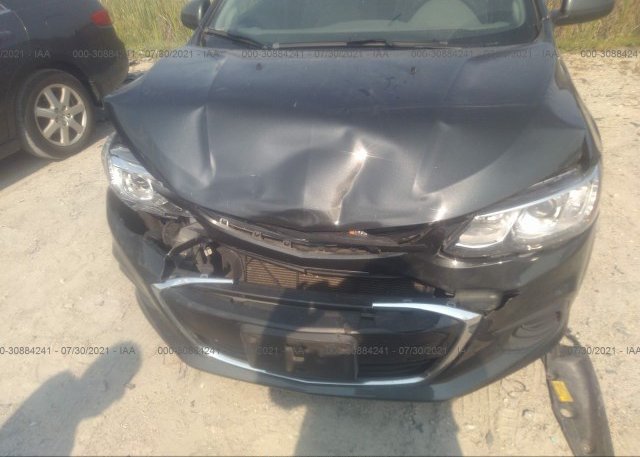 2018 CHEVROLET SONIC VIN: 1G1JB5SH0J4114064