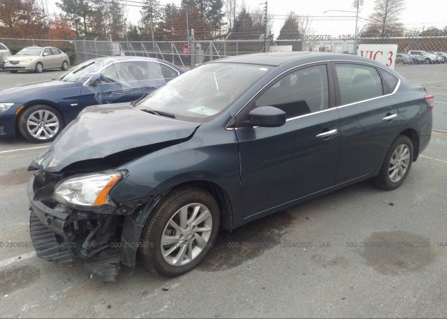 из сша 2015 NISSAN SENTRA 3N1AB7AP4FY241175