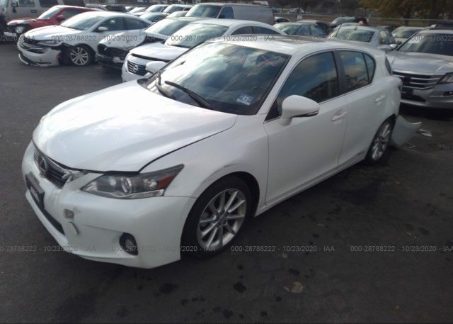 из сша 2012 LEXUS CT 200H JTHKD5BH3C2117351