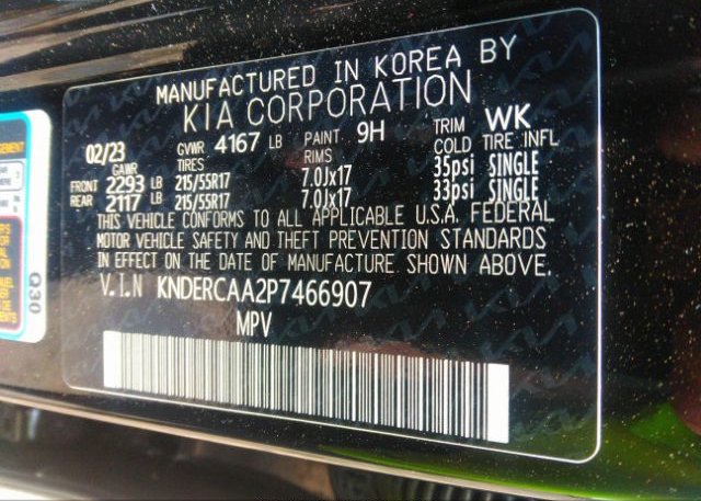 2023 KIA SELTOS(VIN: KNDERCAA2P7466907