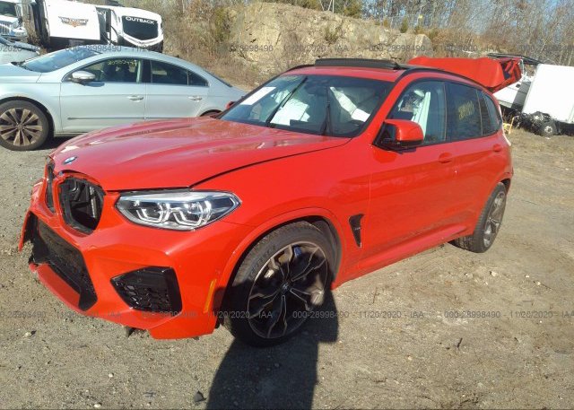 из сша 2020 BMW X3 M 5YMTS0C04L9C01820