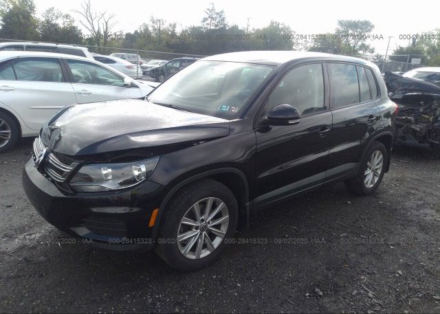 из сша 2014 VOLKSWAGEN TIGUAN WVGBV3AX8EW539568