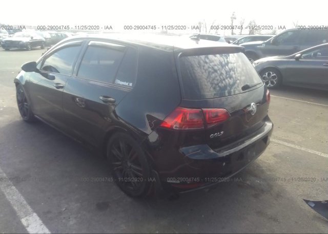 купить 2015 VOLKSWAGEN GOLF 3VWRA7AU7FM029254