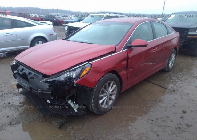 из сша 2018 HYUNDAI SONATA 5NPE24AF3JH619478