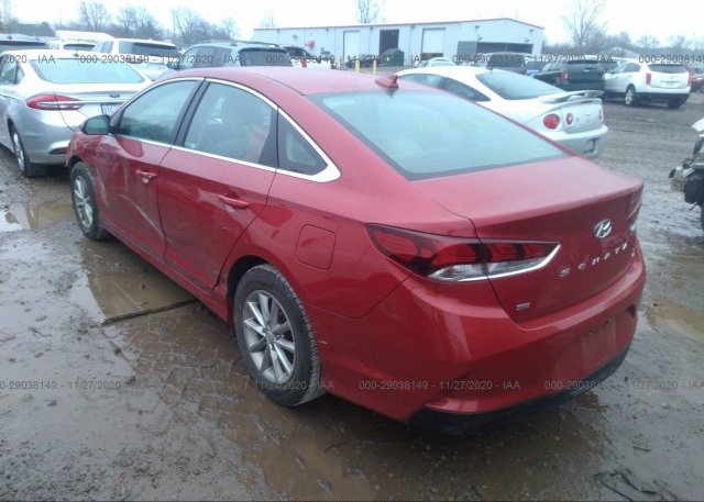 купить 2018 HYUNDAI SONATA 5NPE24AF3JH619478