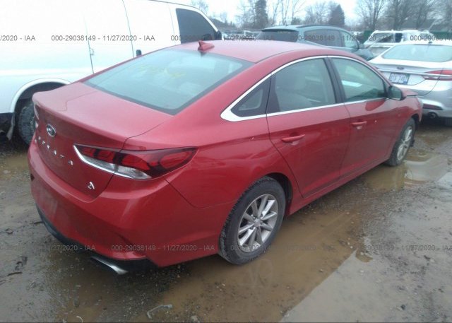 цена в сша 2018 HYUNDAI SONATA 5NPE24AF3JH619478