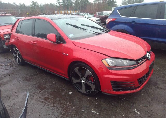3VW5T7AUXGM021112 2016 VOLKSWAGEN GOLF GTI