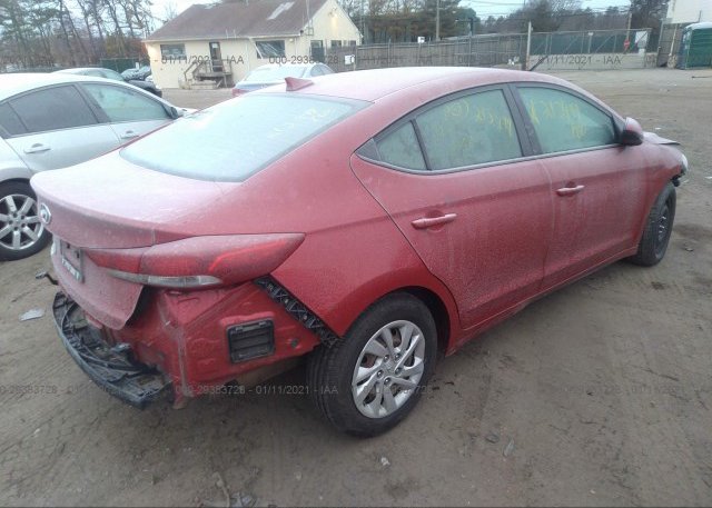 цена в сша 2017 HYUNDAI ELANTRA 5NPD74LF0HH061707
