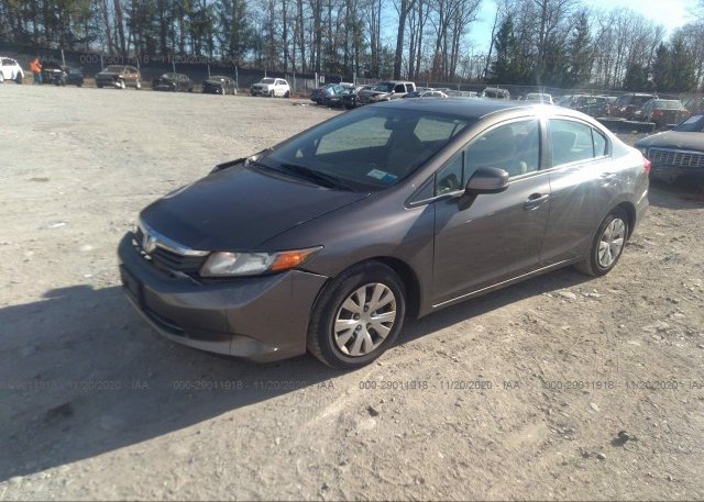 из сша 2012 HONDA CIVIC SDN 19XFB2F5XCE387784