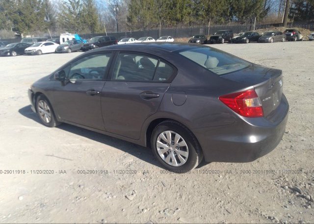 купить 2012 HONDA CIVIC SDN 19XFB2F5XCE387784